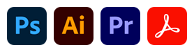 Adobe logos